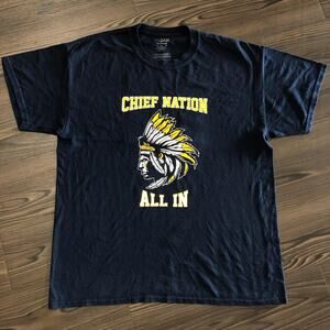 Chief Nation ‘All In’ Massapequa Graphic Number Tee